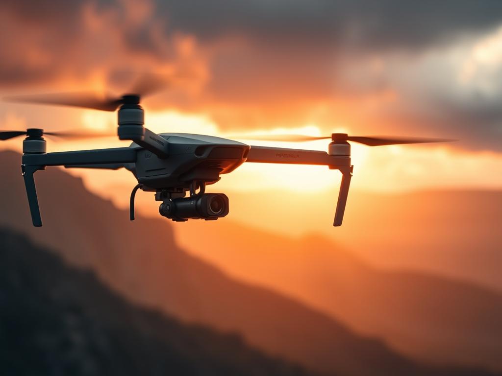 Ujęcie z drona do filmu fabularnego realizowane przy użyciu profesjonalnego filmowania dronem